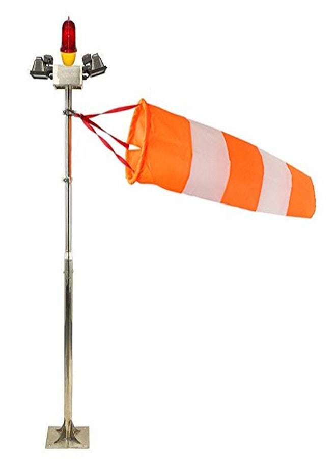 Futaba Waterproof WindSock Bag - 80 cm - Orange and White - Image 2